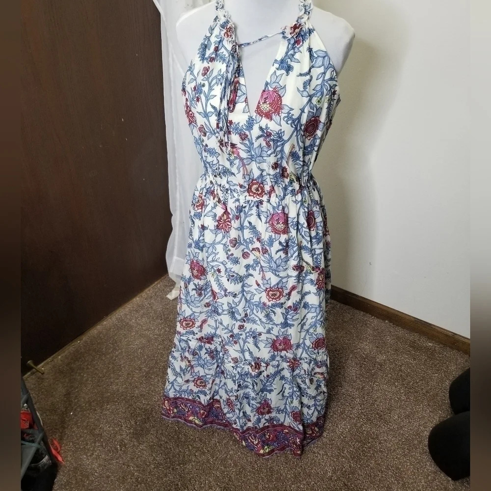 JCrew Floral Maxi Dress - Picture 1 of 8